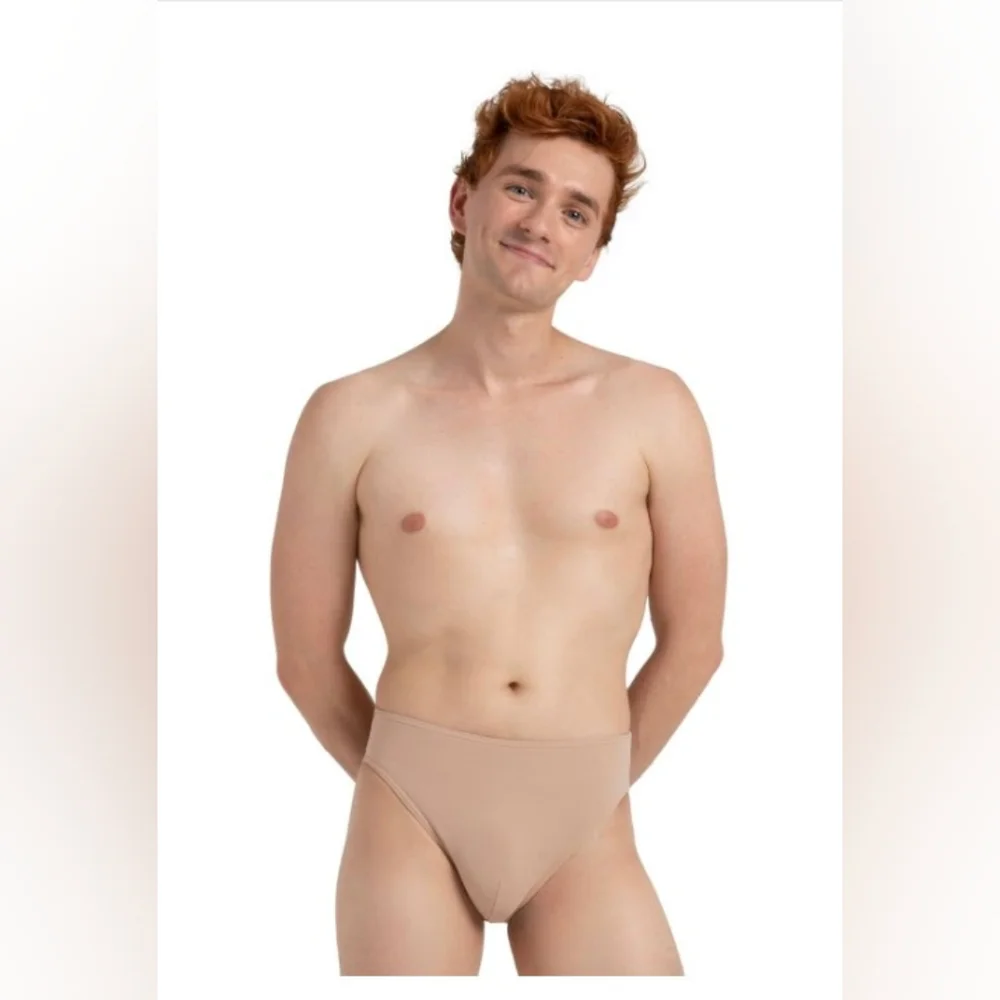 Capezio Nude Full Seat Dance Belt 5935 NWT
